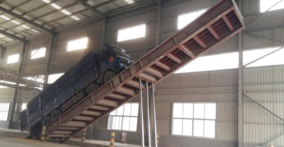 后翻式液壓卸車